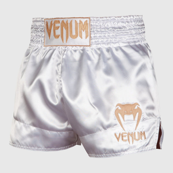 Venum Spodenki Muay Thai Classic Białe/Złote