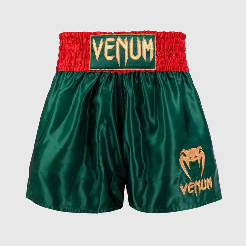 Venum Spodenki Muay Thai Classic Deep Forest Zielone