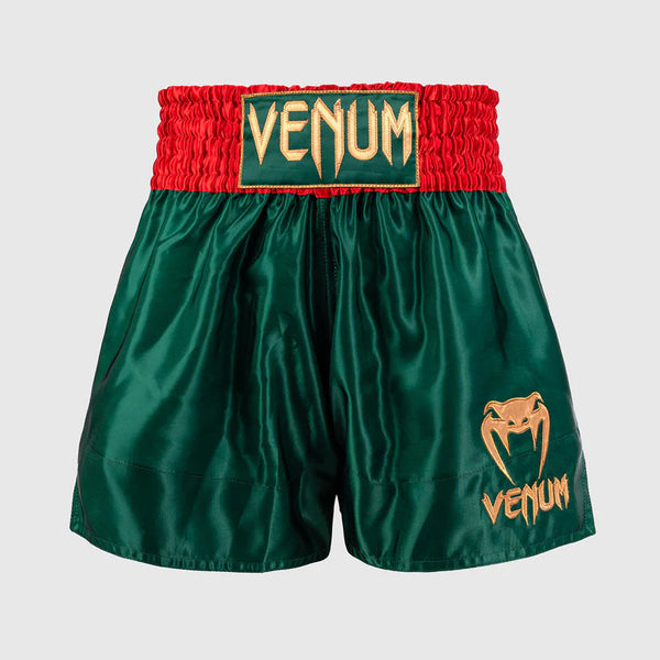 Venum Spodenki Muay Thai Classic Deep Forest Zielone