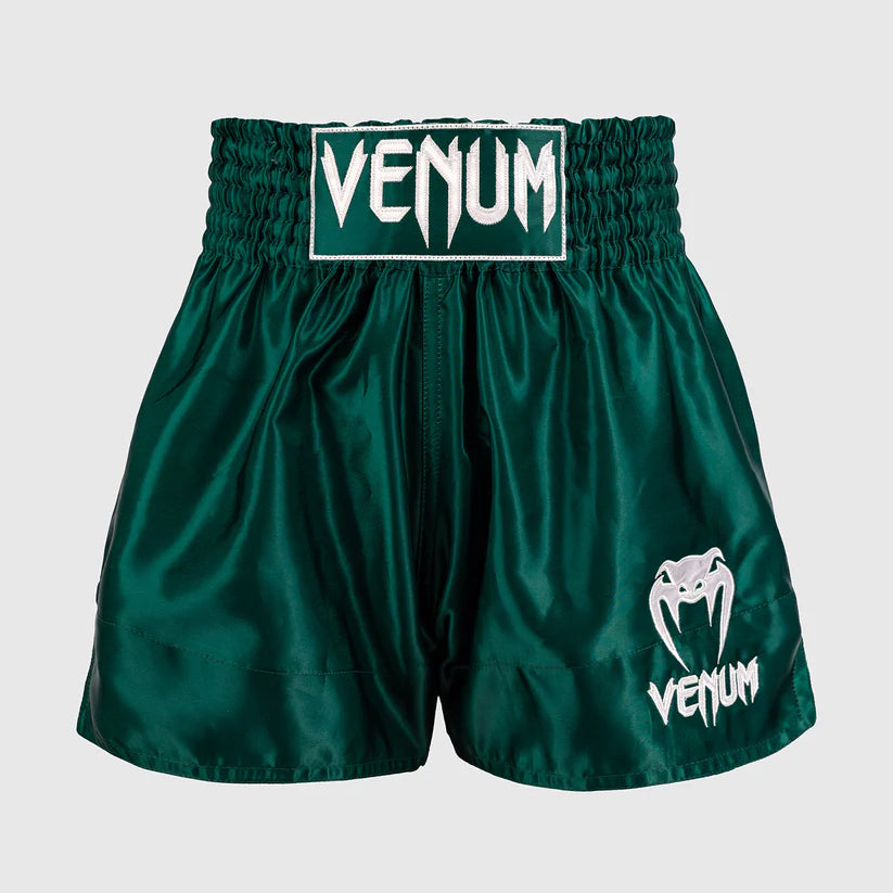 Venum Spodenki Muay Thai Classic Forest Green