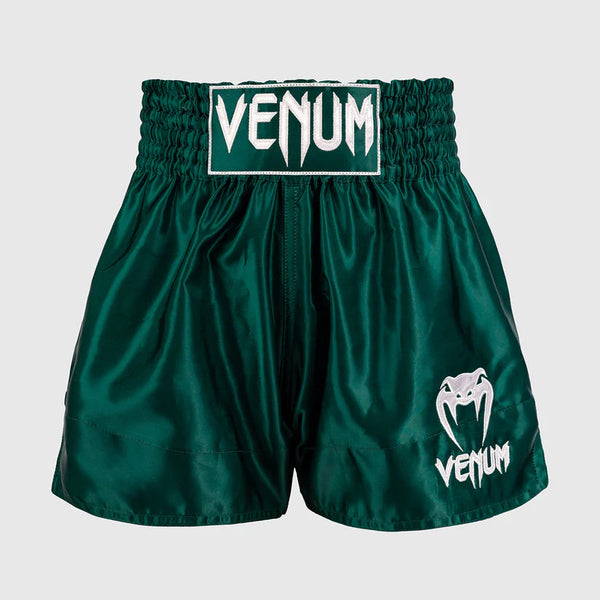 Venum Spodenki Muay Thai Classic Forest Green