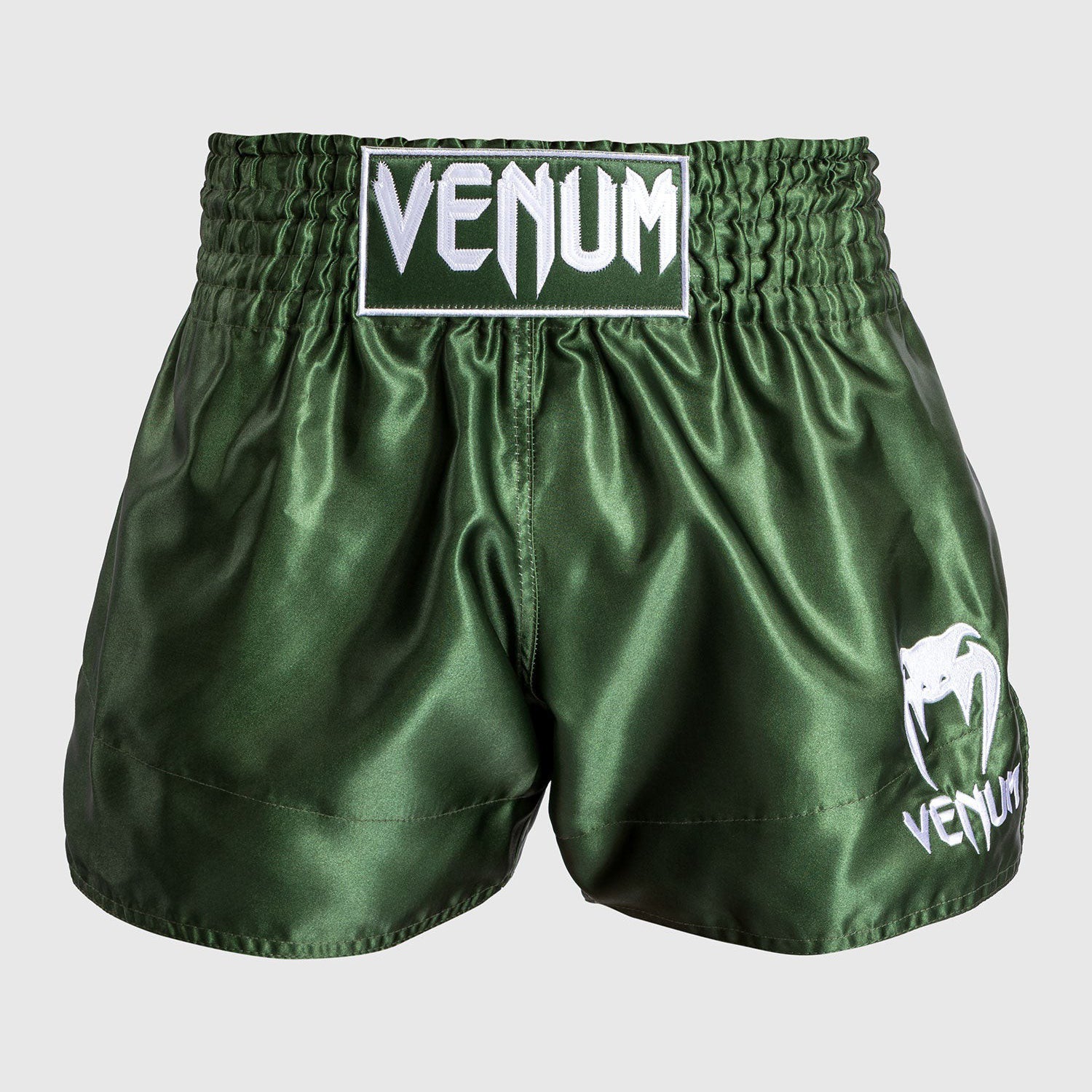 Venum Spodenki Muay Thai Classic Khaki/Białe