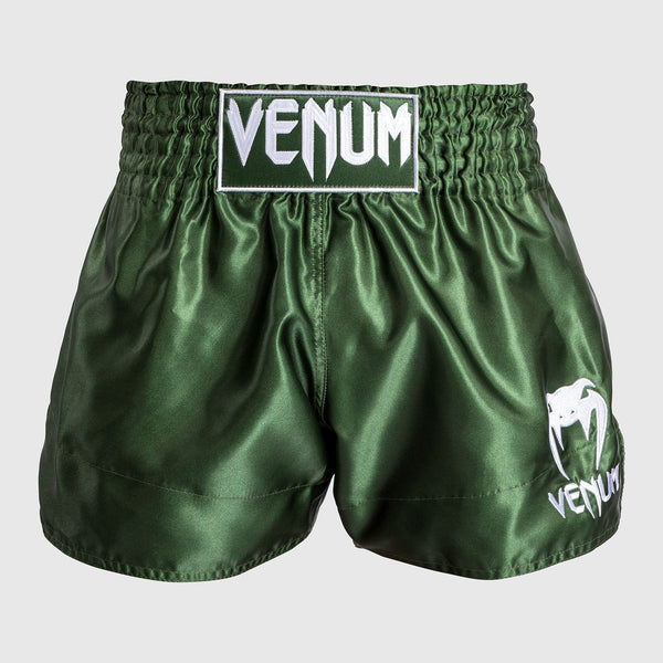 Venum Spodenki Muay Thai Classic Khaki/Białe