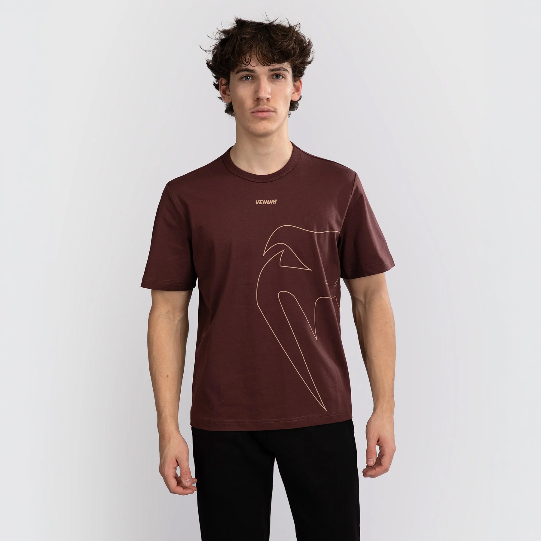 Venum T-shirt Giant Connect Chocolate Brown