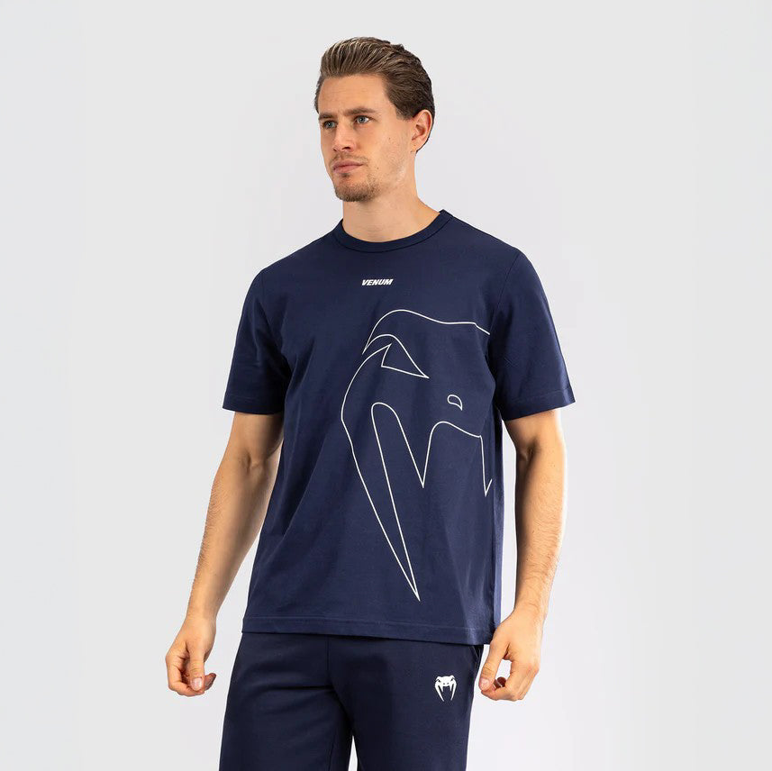 Venum T-Shirt Giant Connect Navy Blue